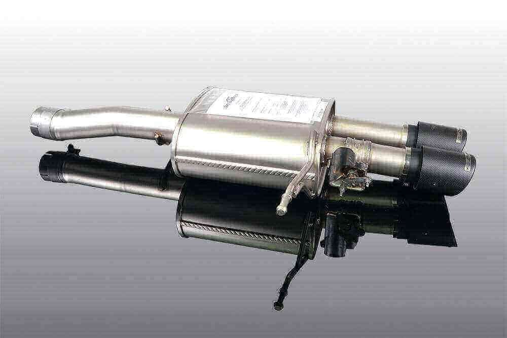 AC Schnitzer silencer for MINI F55 Cooper S with exhaust flap, F56 Cooper S with exhaust flap, F57 Cooper S with exhaust flap
