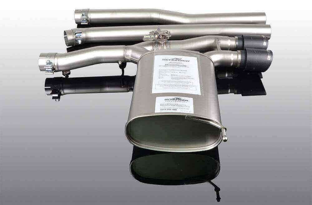 AC Schnitzer silencer for MINI F56 John Cooper Works with exhaust flap, F57 John Cooper Works with exhaust flap