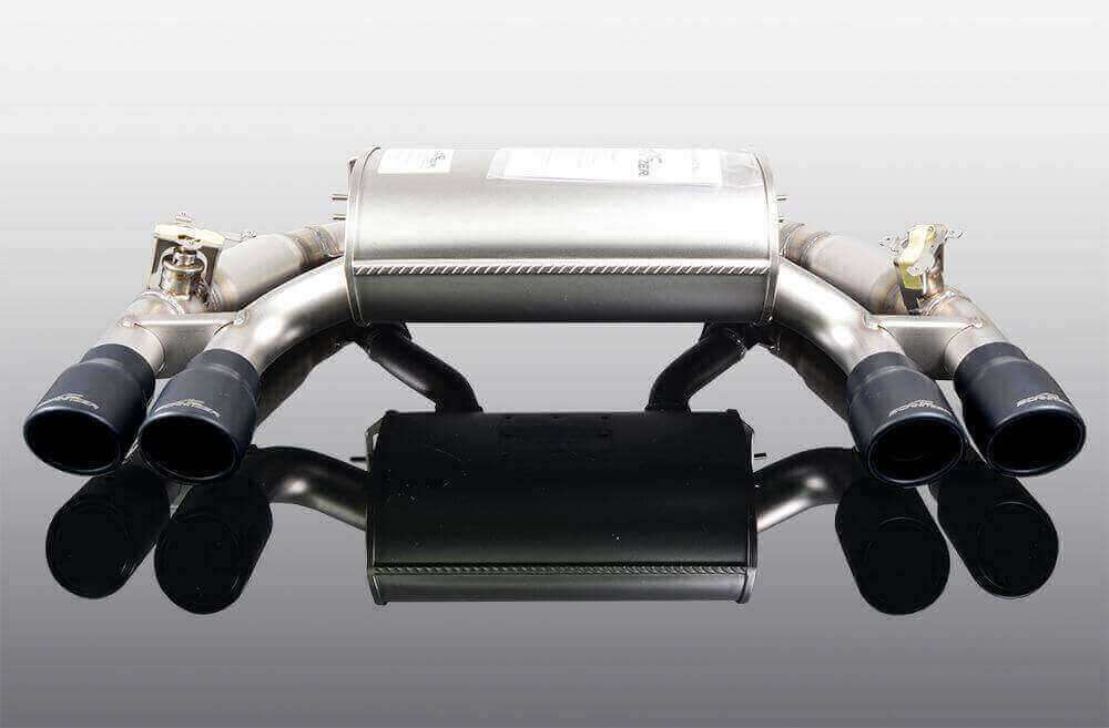 AC Schnitzer silencer with black tailpipes sport for BMW F87 M2