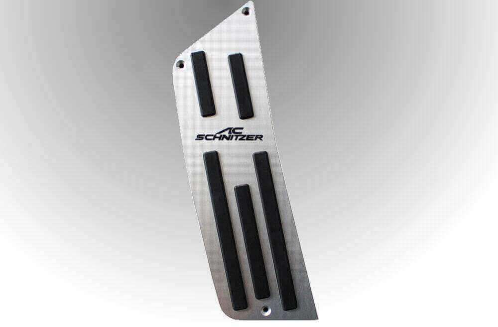 AC Schnitzer aluminium footrest for right hand drive RHD BMW X5 G05, X5 G05 LCI, X6 G06, X6 G06 LCI
