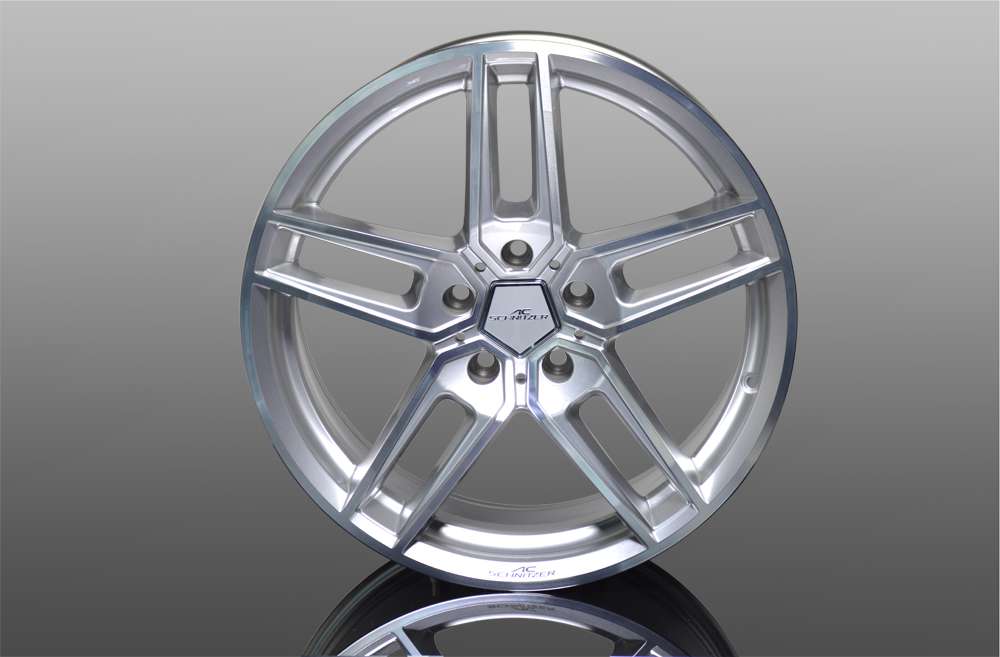 AC Schnitzer wheel 10.0 x 20" type VIII "BiColor silver" offset 50 for BMW X5 F15, X5M F85, X6 F16, X6M F86