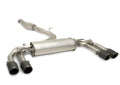 GPF-Back Exhaust System for Cupra Formentor KM VZ — Racing Rear Silencer | 4x 98mm Street Race Black Chrome Tips