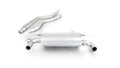 BMW F30 F31 F32 F33 F36 Exhaust Bundle — Resonated | 2x 84mm Carbon Race Tips