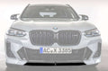 AC Schnitzer front splitter for BMW X3 G01 with M aerodynamic package, X4 G02 with M aerodynamic package, iX3 G08 with M aerodynamic package