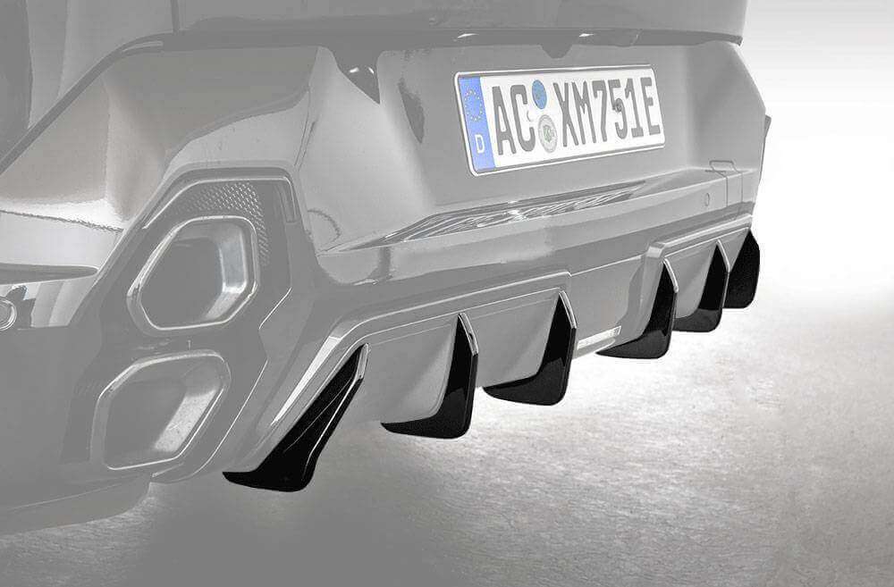 AC Schnitzer fins for rear diffuser for BMW XM G09