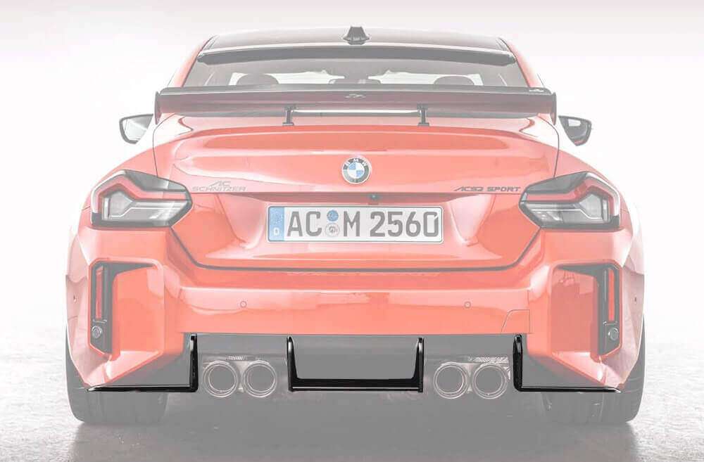 AC Schnitzerin takadiffuusori BMW M2 G87:lle