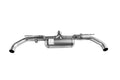 Sport Exhaust for VW Golf 8 CD GTI — 2x 102mm Black Chrome Rolled Edge Tips