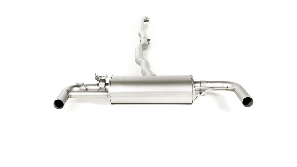 Sport Exhaust System for Mini Cooper S F54  — 2x 100mm Titanium Brushed Tips