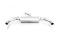 Urheiluäänenvaimennin VW Golf 7 GTI Perf. Facelift – Racing Sport -äänenvaimennin | 2 x 100 mm:n titaaniset mustat pakoputkenpäät
