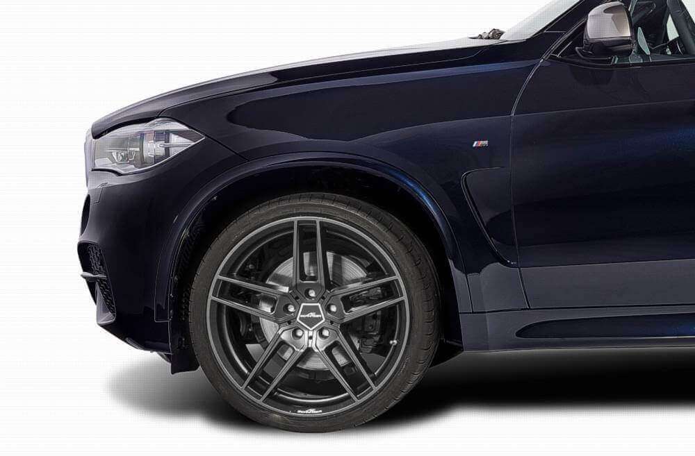 AC Schnitzer 20" vanne- ja rengassarja, tyyppi VIII, BiColor, antrasiitti, Hankook, BMW X5 F15, X6 F16 -malleihin