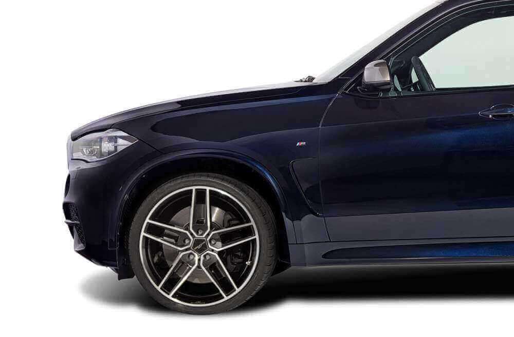 AC Schnitzer 20" vanne- ja rengassarja tyyppi VIII BiColor musta Pirelli BMW X5M F85, X6M F86:lle