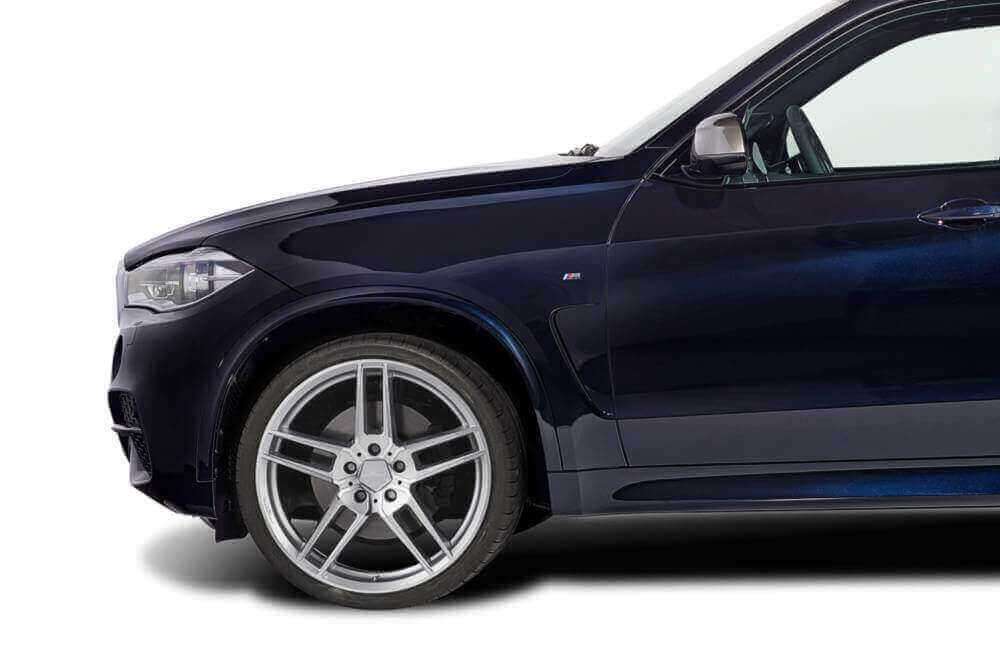 AC Schnitzer 20" wheel & tyre set type VIII BiColor silver Pirelli for BMW X5M F85, X6M F86