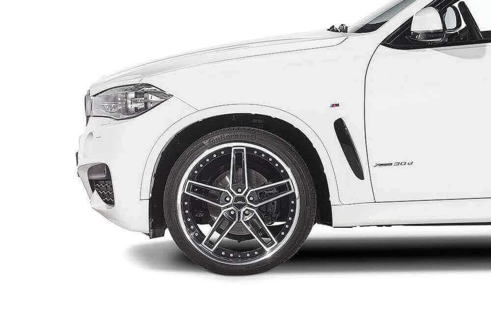 AC Schnitzer 23" wheel & tyre set type VIII multipiece BiColor black Continental for BMW X6 F16