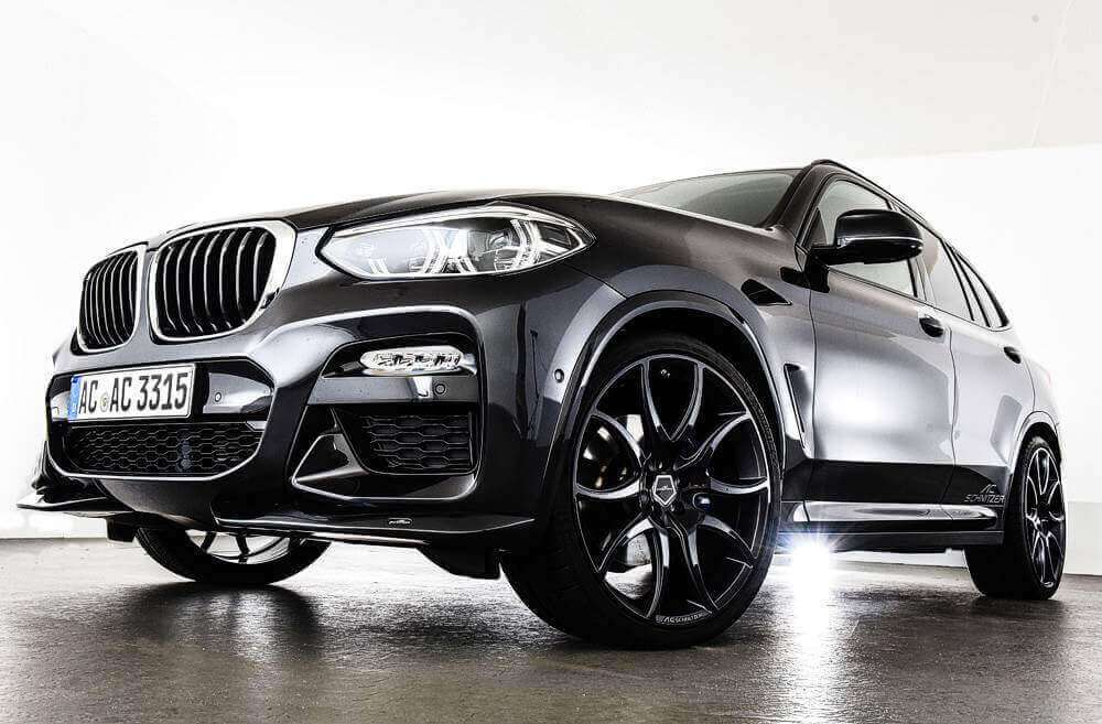 AC Schnitzer 22" wheel & tyre set AC2 black Michelin for BMW X3M F97, X4M F98