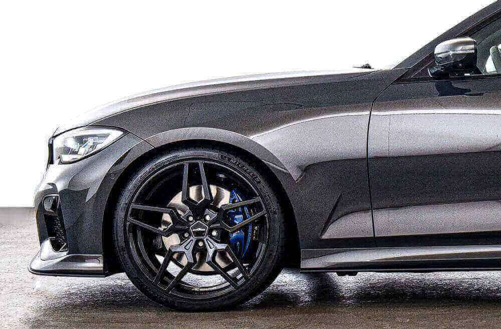 AC Schnitzer 20" wheel & tyre set AC4 Black Hankook for BMW 3 series G20/G21, and 4 series G22/G23