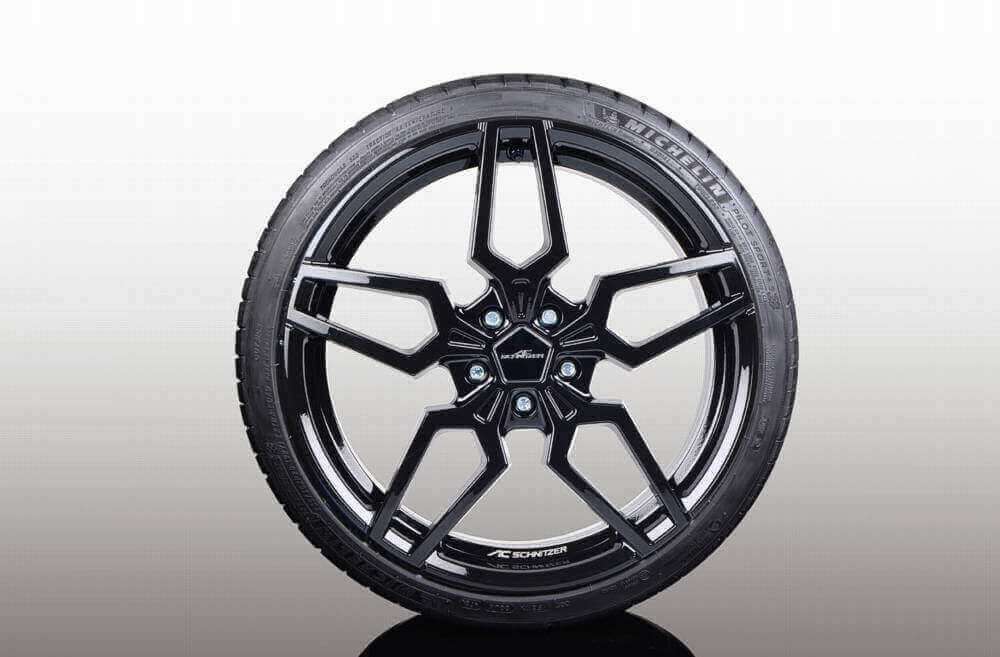 AC Schnitzer 20" wheel & tyre set AC4 Black Michelin for BMW 5 series G60/G61, i5 G60