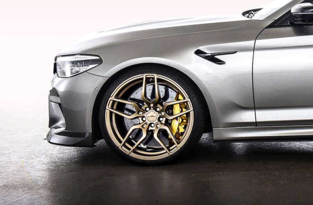 AC Schnitzer 21" wheel & tyre set AC4 forged Techgold Continental for BMW M5 F90