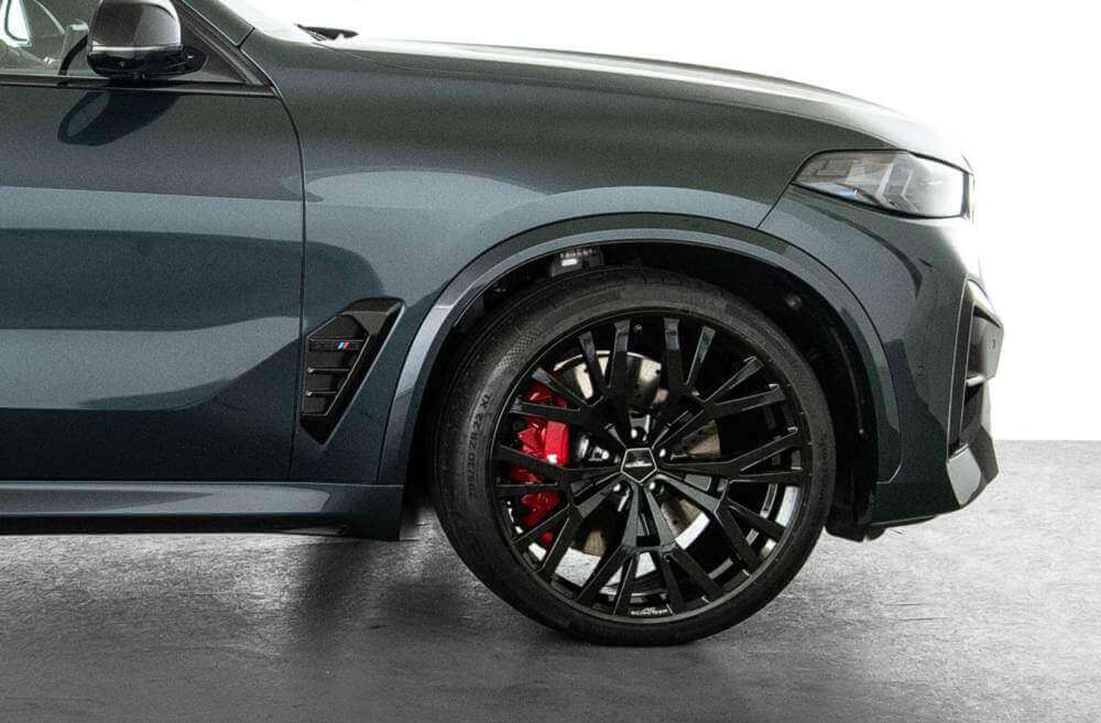 AC Schnitzer FA 22" and RA 23" wheel & tyre set AC5 Black Continental for BMW X5M F95, X6M F96