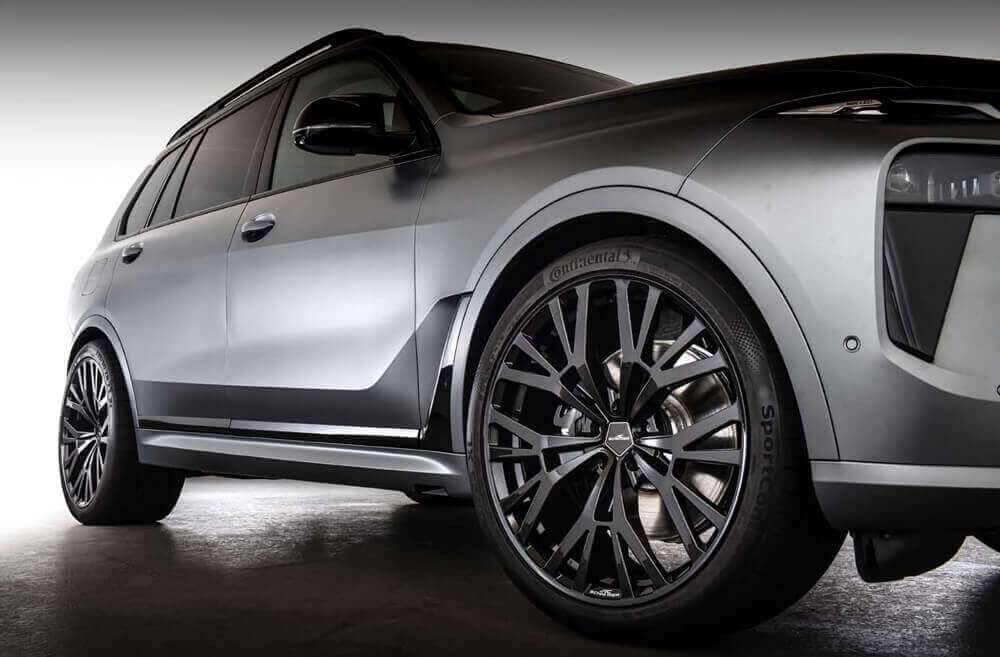 AC Schnitzer 23" wheel & tyre set AC5 Black Michelin for BMW X7 G07