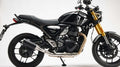 REMUS BoostR, Slip on (sport exhaust) for TRIUMPH Speed 400 24- Euro 5 29kW, Stainless steel black, EC approval
