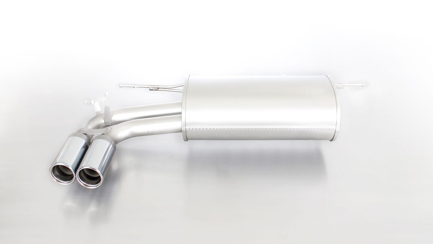 Akselipeukalon pakoputkisto BMW F30/31/32/36-malleihin – Sporttivaimentaja | 76 mm kromikärki