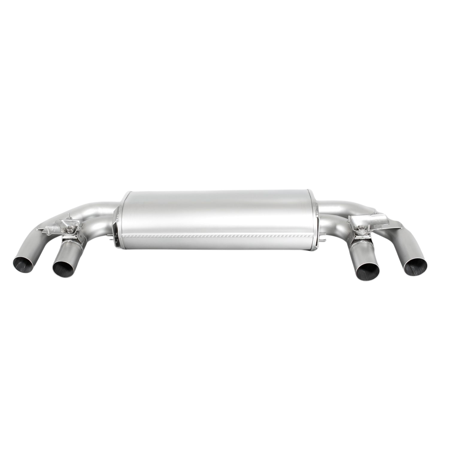 Urheilupakoputkisto VW Golf 7 AU -malliin – Racing, ei-resonoitu | 4x 100mm titaanimustat ulostulot