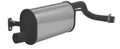Axle Back Exhaust System for VW Fox 5Z — 0007 04G