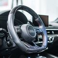 Audi RS3 8V07 Sportback 04-2019 Steering wheel upgrade: carbon/leather