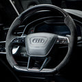Audi A6 4K00 Avant 09-2018 Steering wheel upgrade: carbon/leather