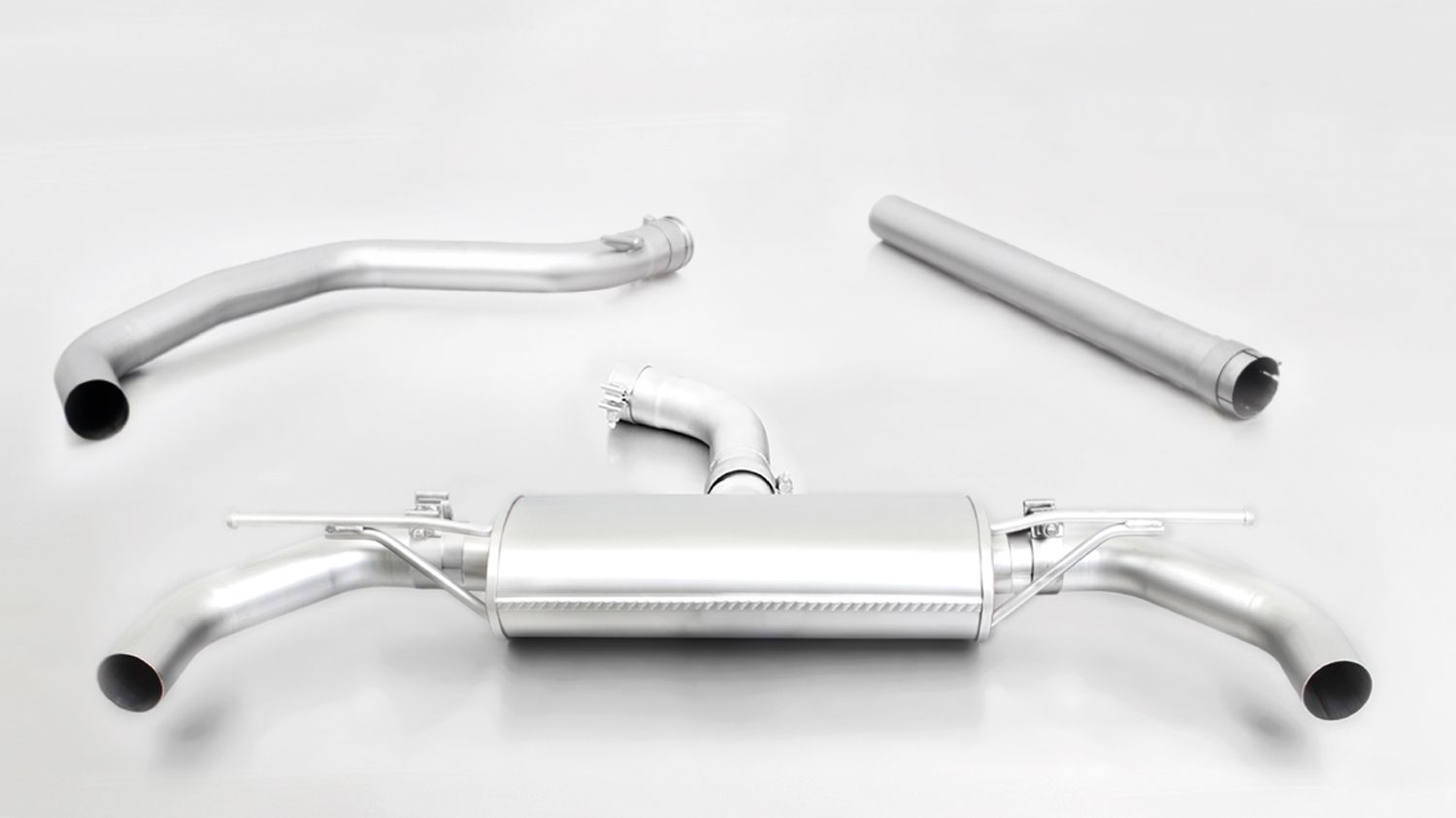 Sport Exhaust System for Leon 5F 3 Cupra — Resonated + Silencer (956017 1500)