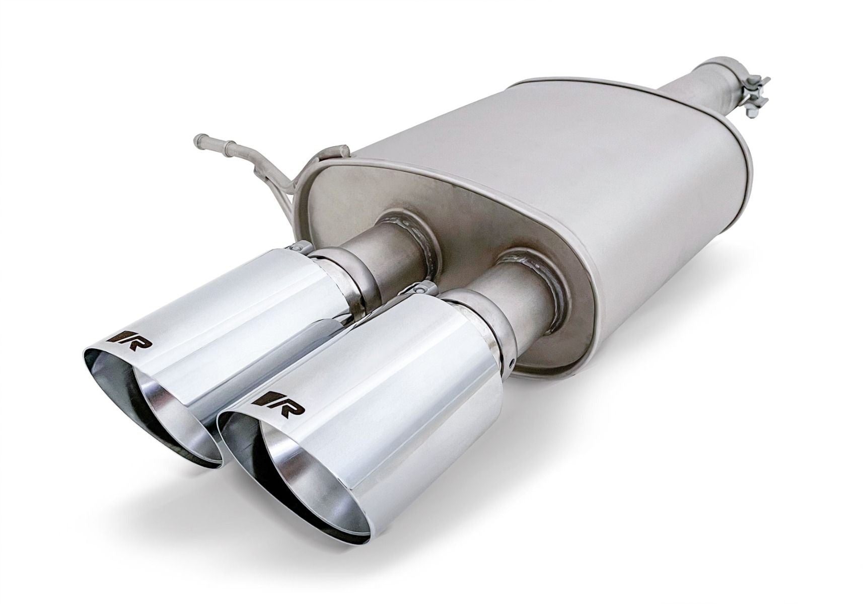 Sport Exhaust System for Mini John Cooper Works GP F56 — Sport Silencer | 2x 100mm Titanium Brushed Tips