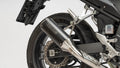 REMUS BoostR stainless steel black, for the CB500 Hornet / NX500, NO EC type approval