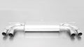 Axle-Back Exhaust System for Seat Leon 5F 3 FR  — Silencer (954112 1600) | 4x 84mm Street Race Black Chrome Tips