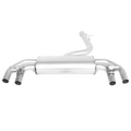Sport Exhaust for VW Golf 7 AU Facelift — Resonated | 4x 102mm Chrome Straight Cut Tips