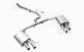 GPF-Back-System for VW Golf 8 CD R — 4x 100mm Titanium Black Tips