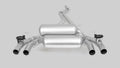 Cat-Back System L/R for BMW M2 F87 Coupe — 4x 102mm Chrome Rolled Edge Tips