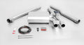 RACING Cat-Back System for Mini Cooper S F56  — Cat-Back | 2x 98mm Street Race Black Chrome Tips