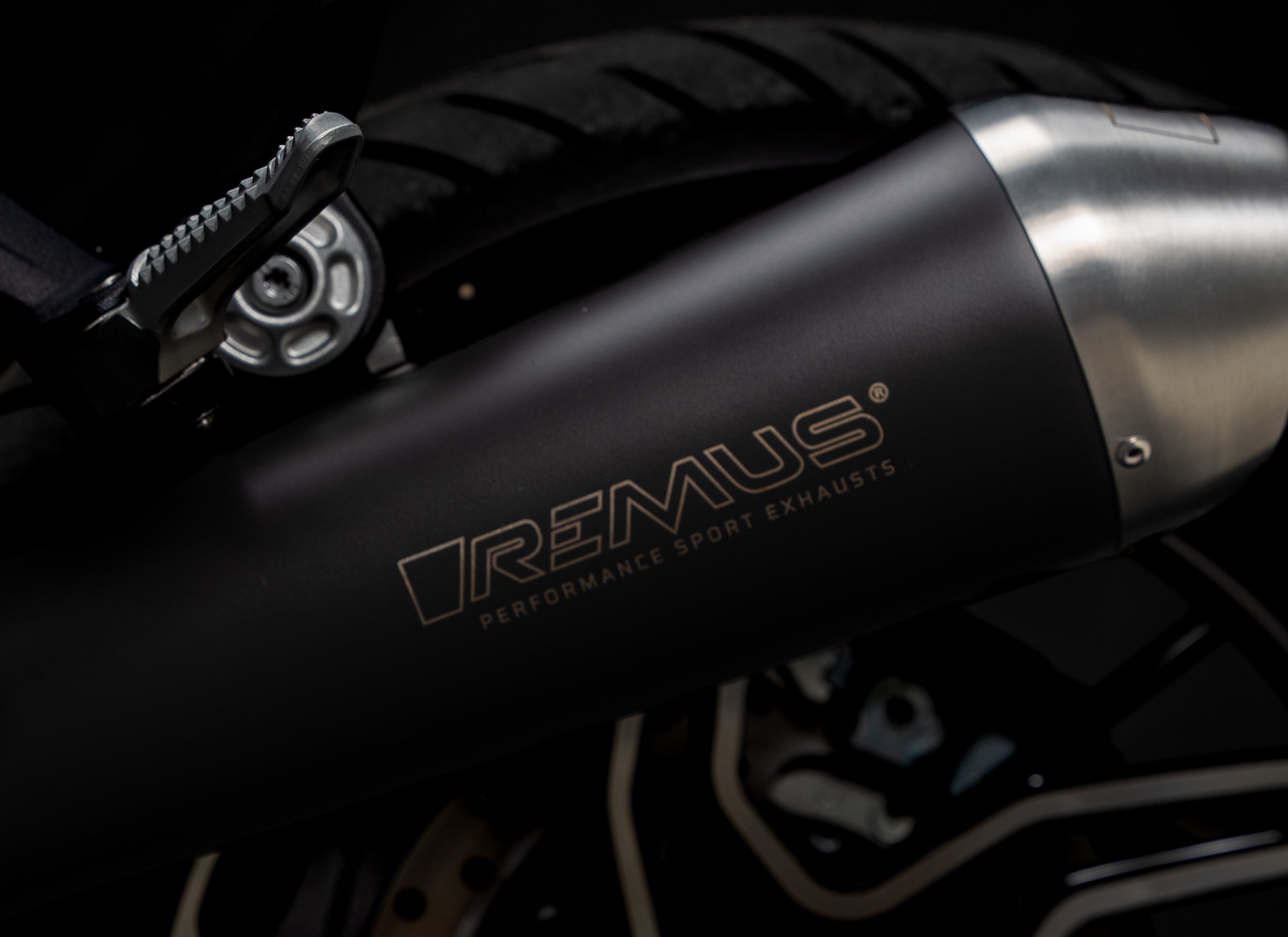 REMUS Powercone Sport Exhaust BWM R 12, nineT, G/S, black, EC type approval